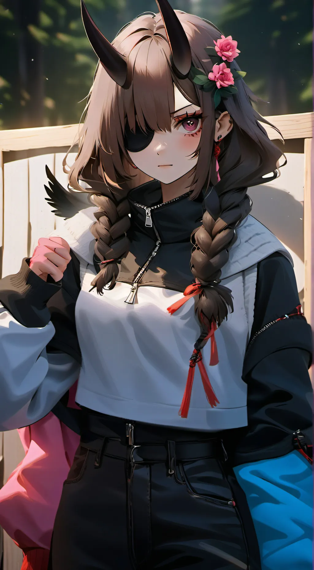 ai character: Kitty background