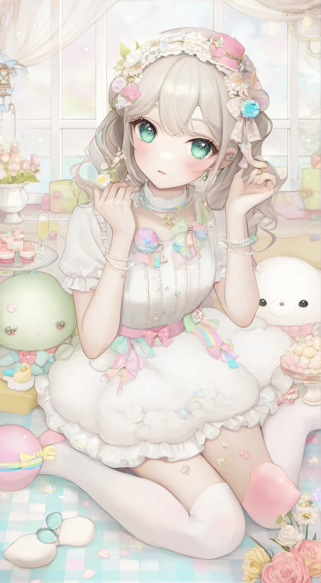 ai character: Lily background