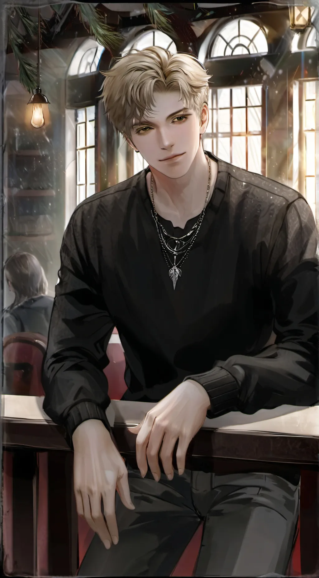 ai character: Oliver background