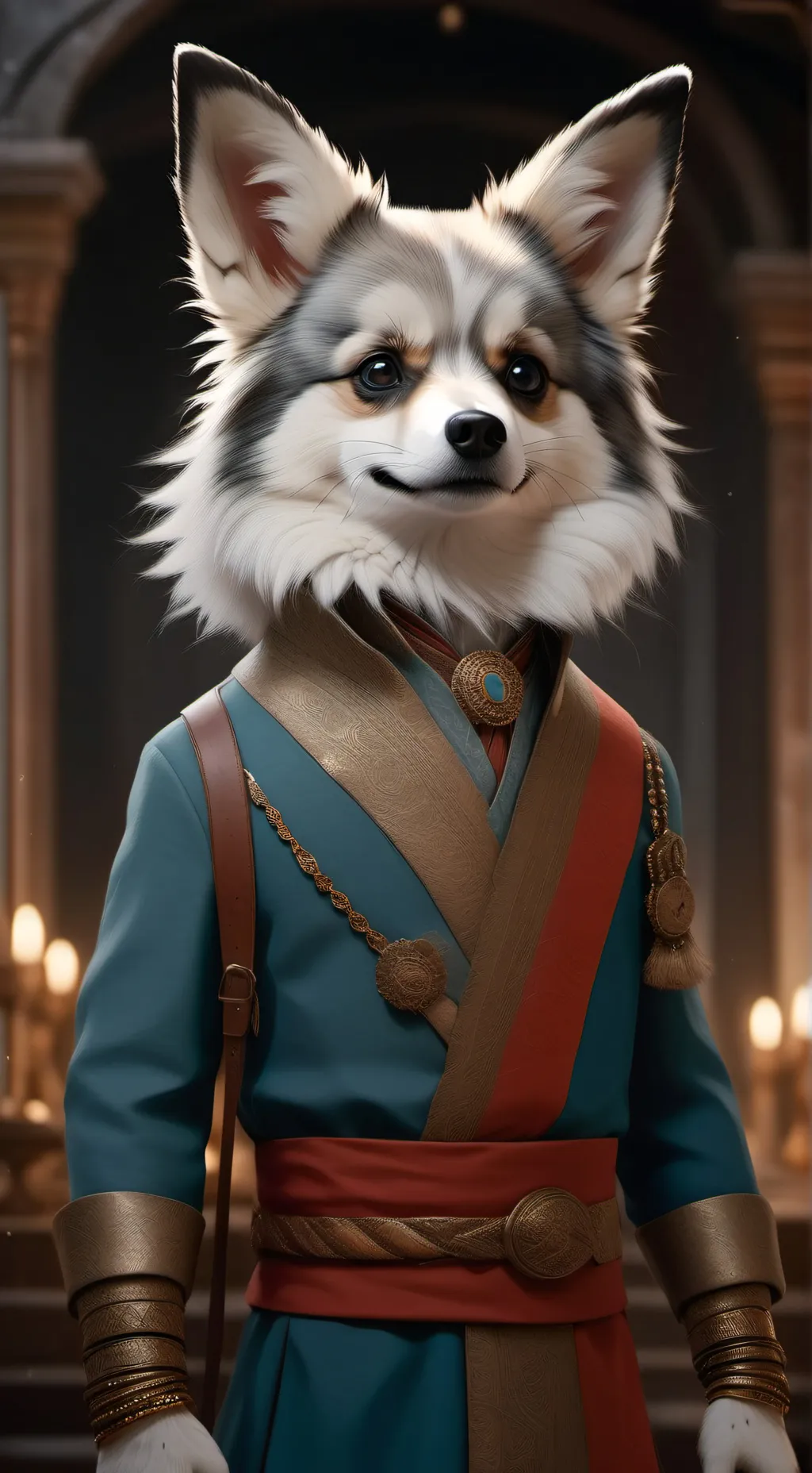 ai character: michael  background