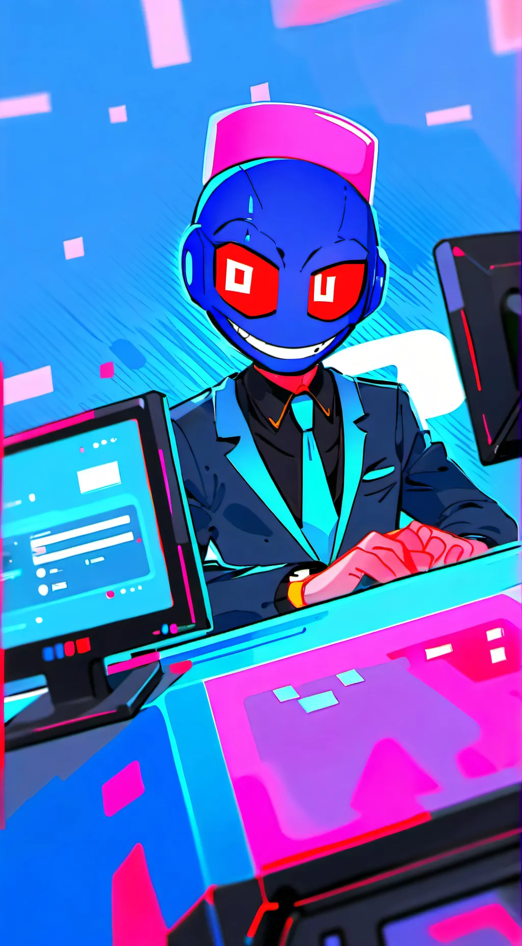 ai character: Vox background