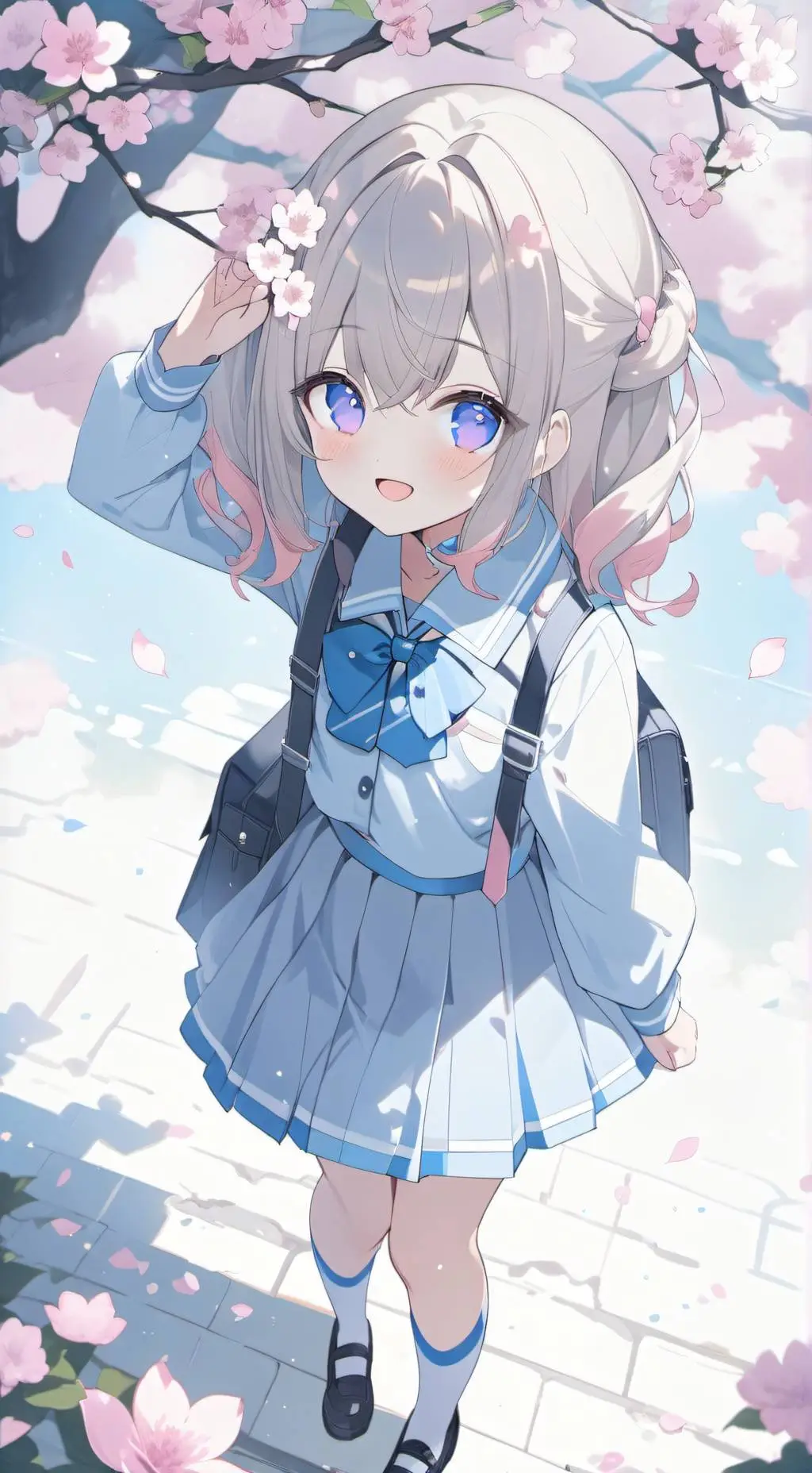 ai character: Tina  background