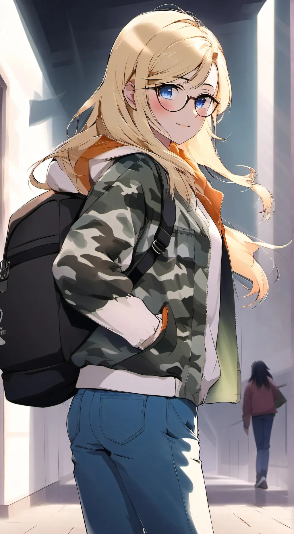 ai character: Leeann 2 background