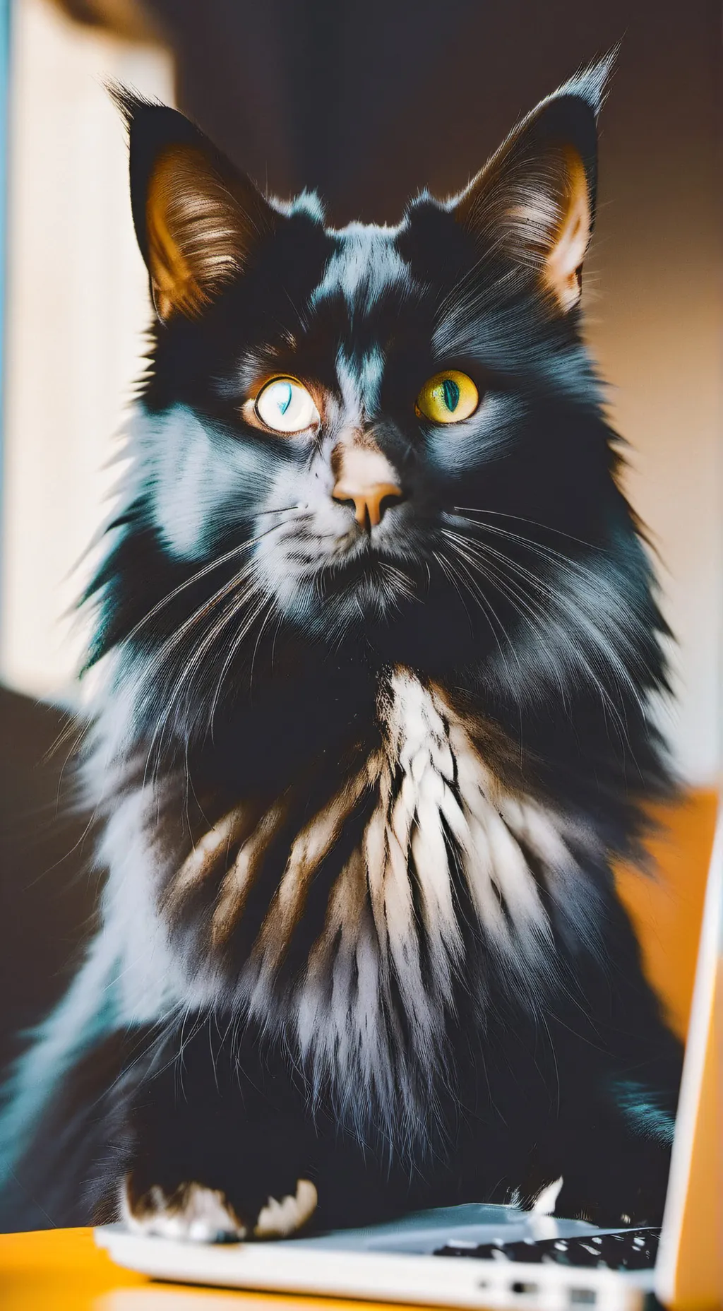 ai character: Pixel background