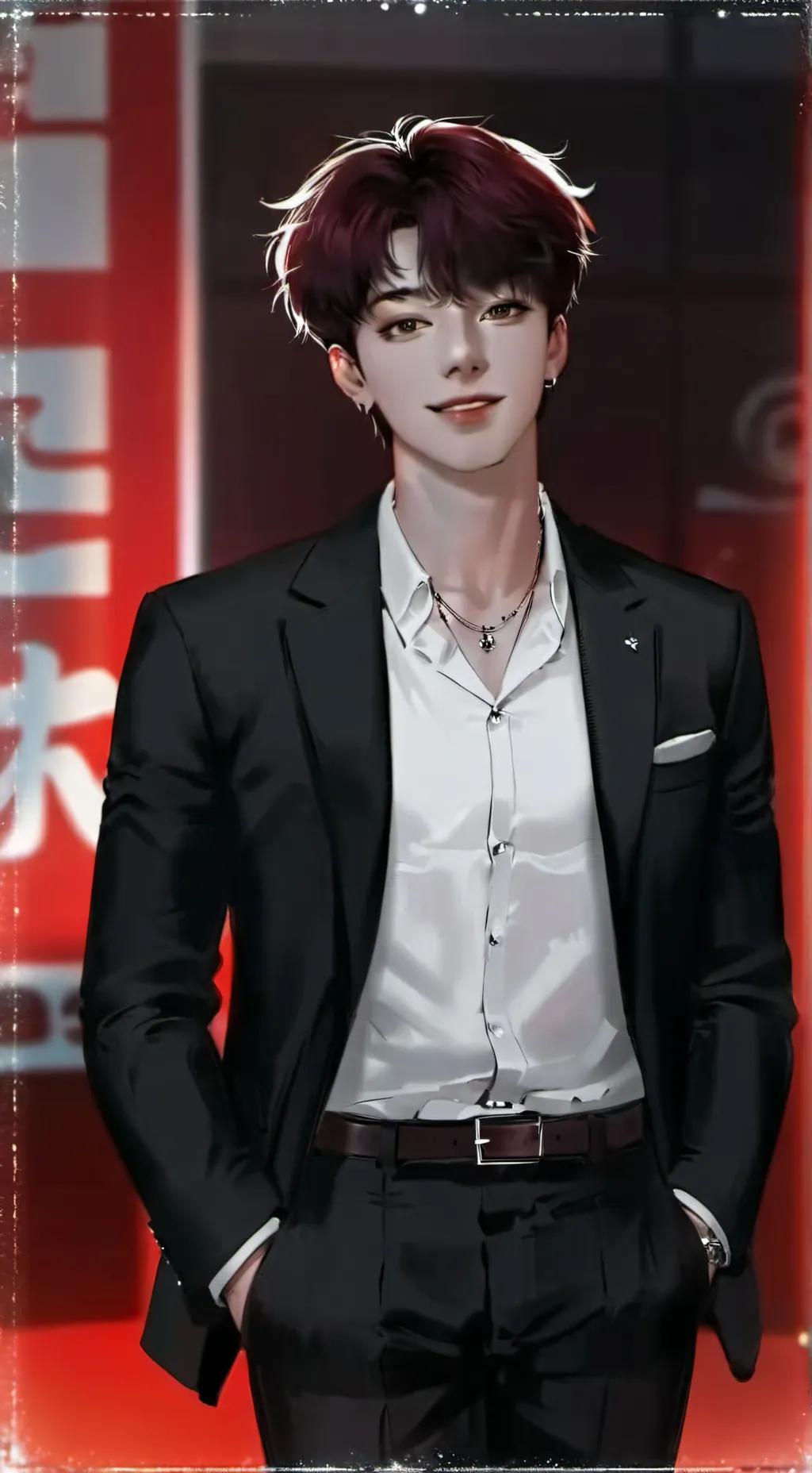 ai character: Boastful Office Rival background