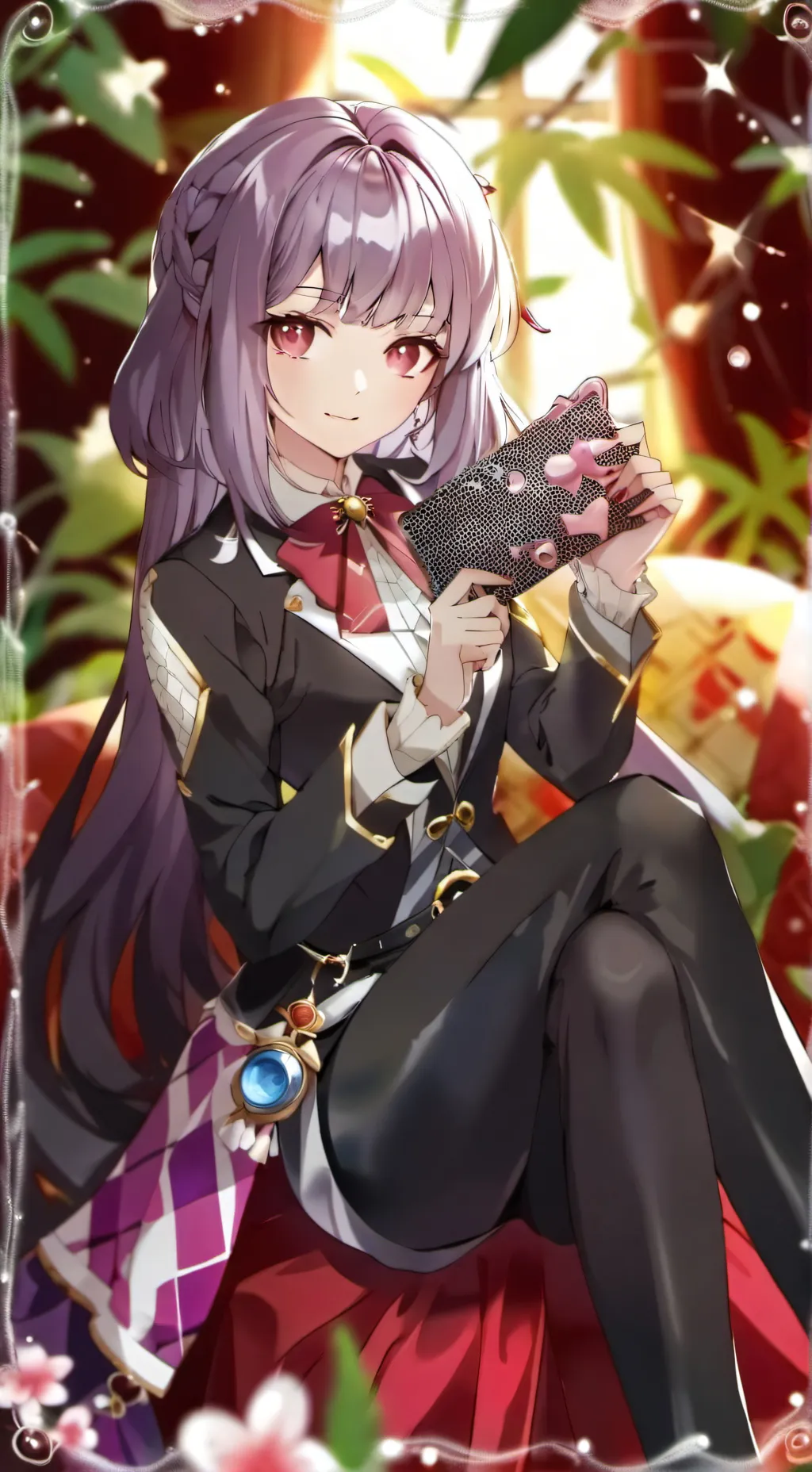 ai character: Kiara background