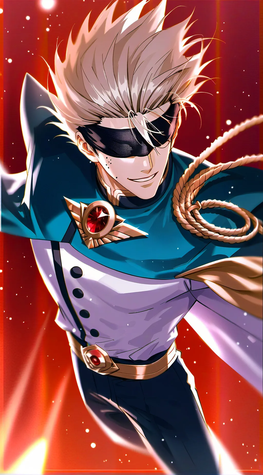 ai character: Gojo Satoru background