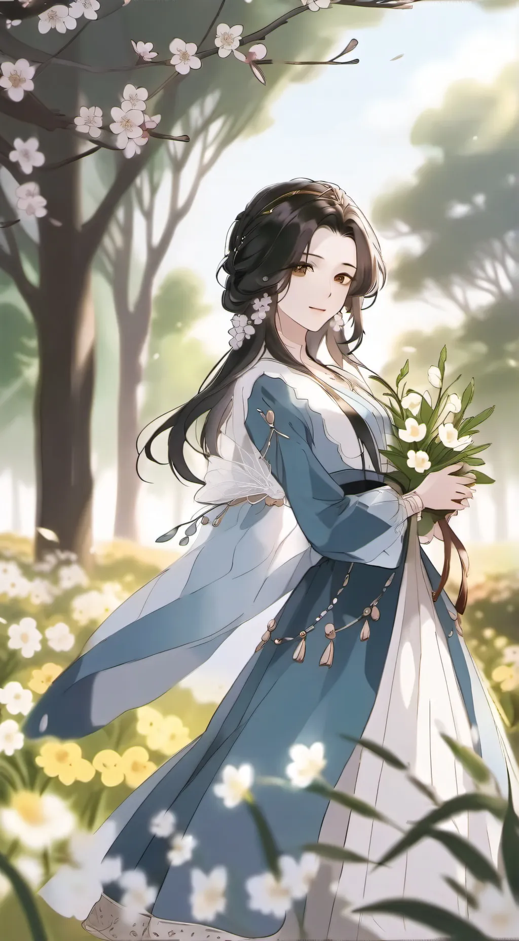 ai character: любовь background