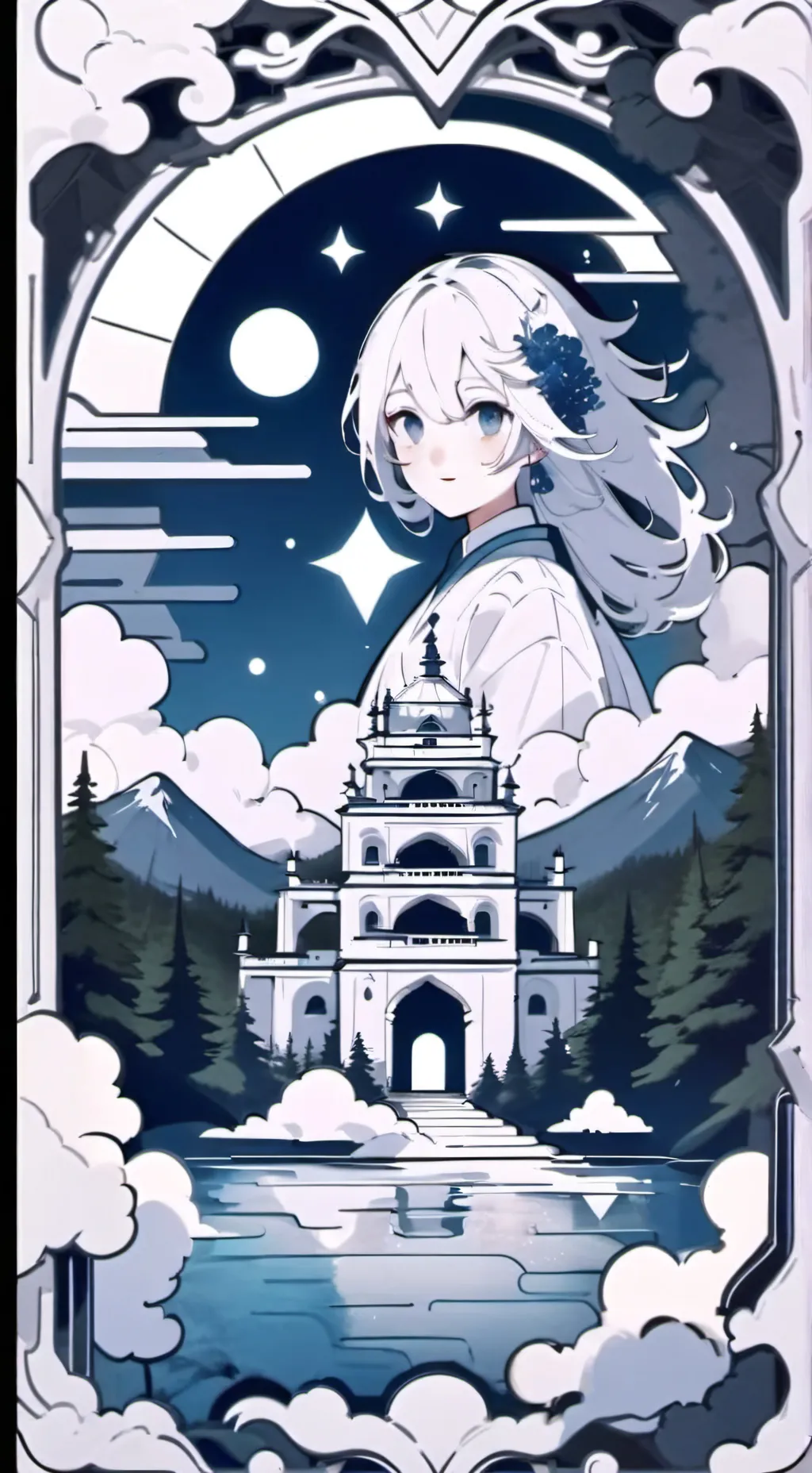 ai character: Uzi  background