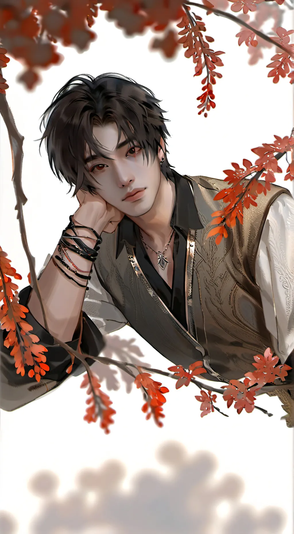 ai character: Skz(Hyunjin) background