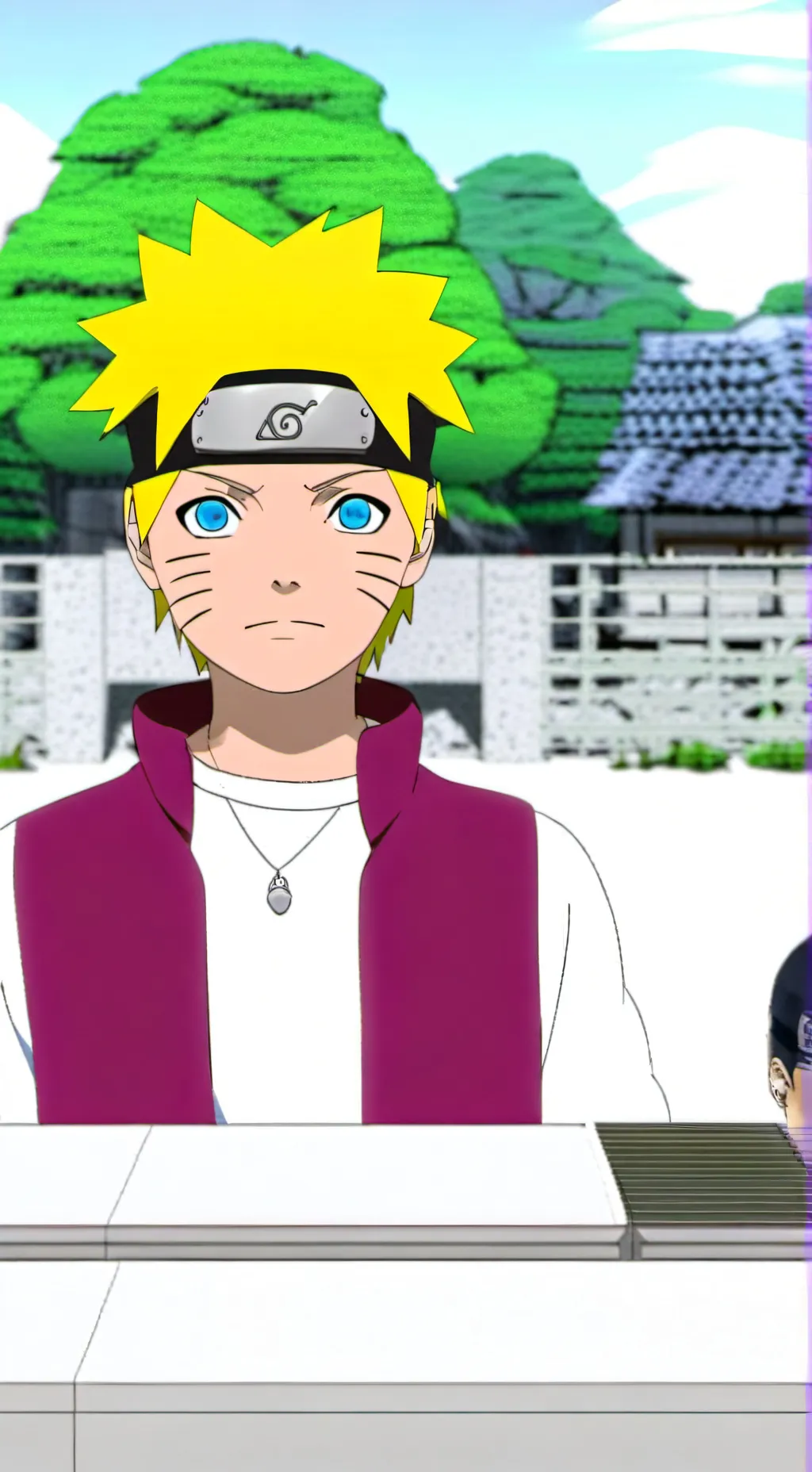 ai character: Team 7 Boruto background
