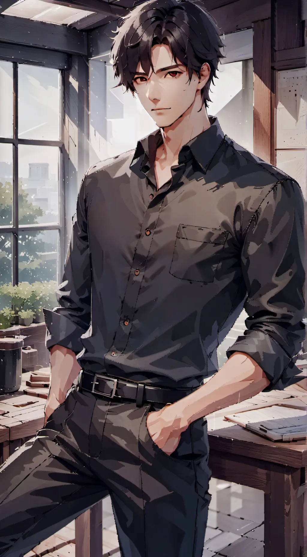 ai character: james background