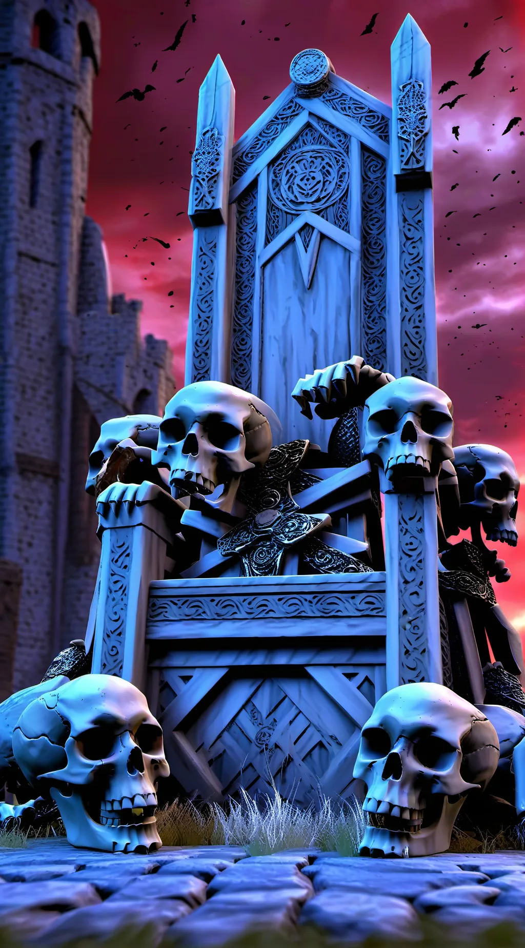 ai character: ☠️JJK~KING☠️ background