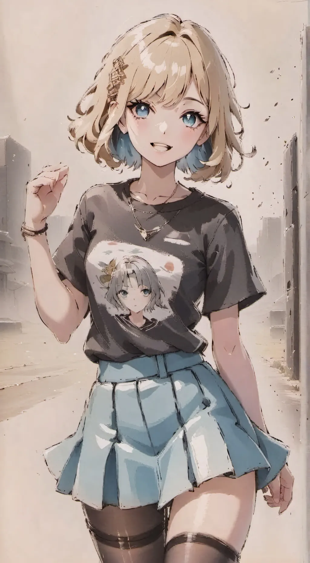 ai character: Lilly  background