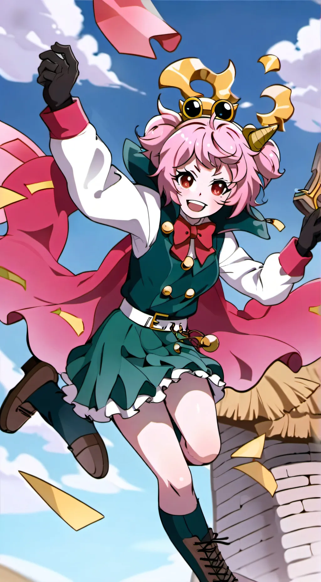 ai character: mina y mineta☠️... background