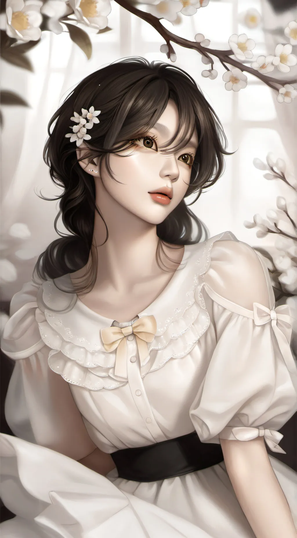 ai character: Yun, Seowoon..~ background