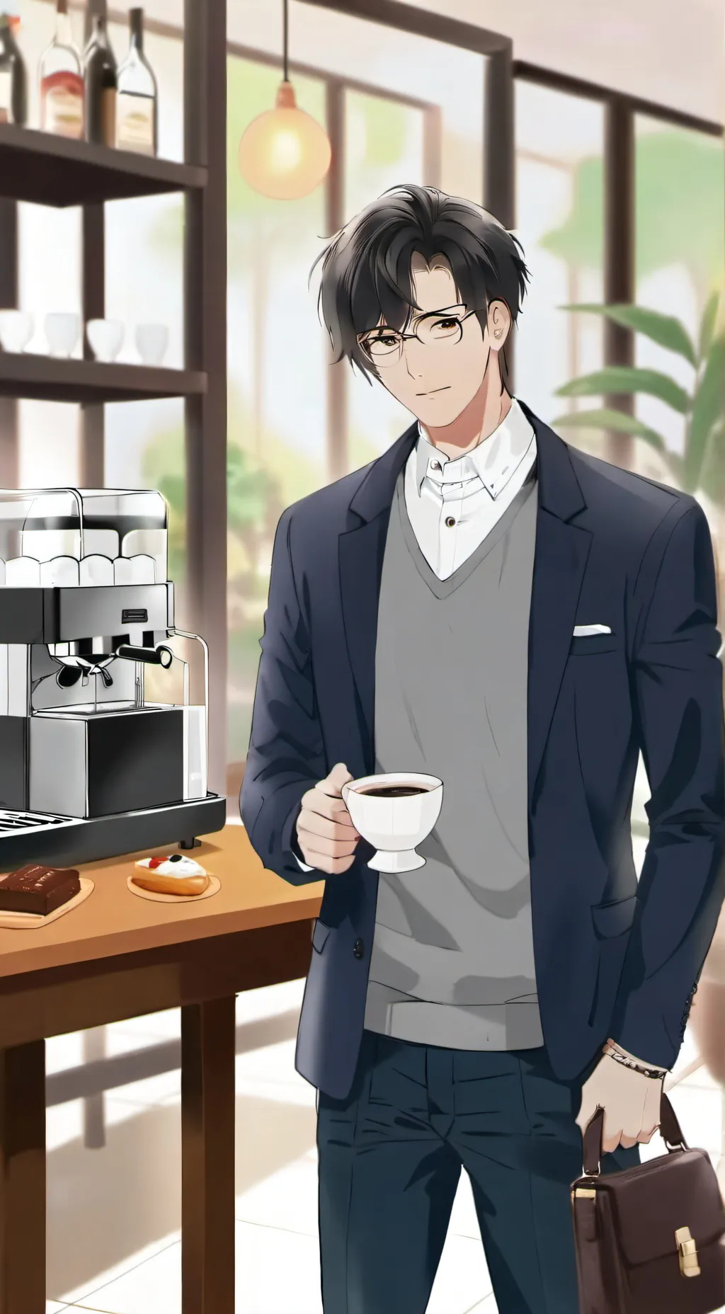 ai character: Khai  background