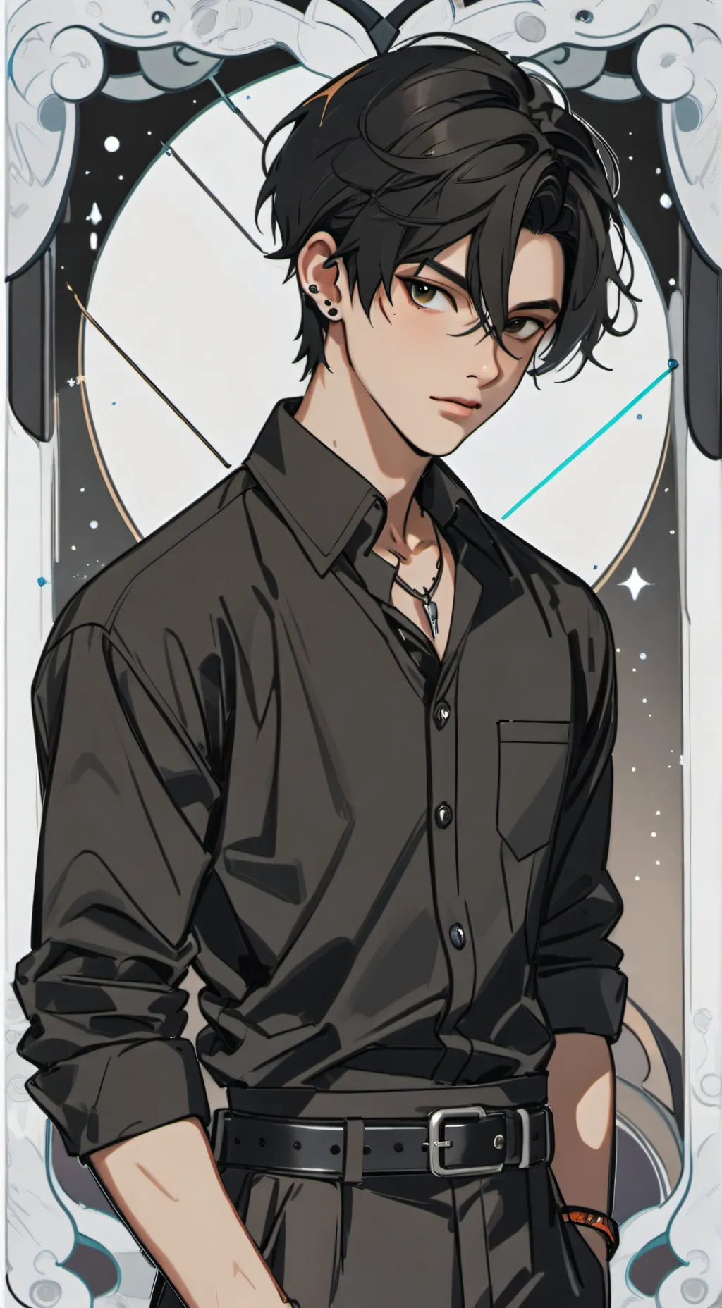 ai character: Réne background