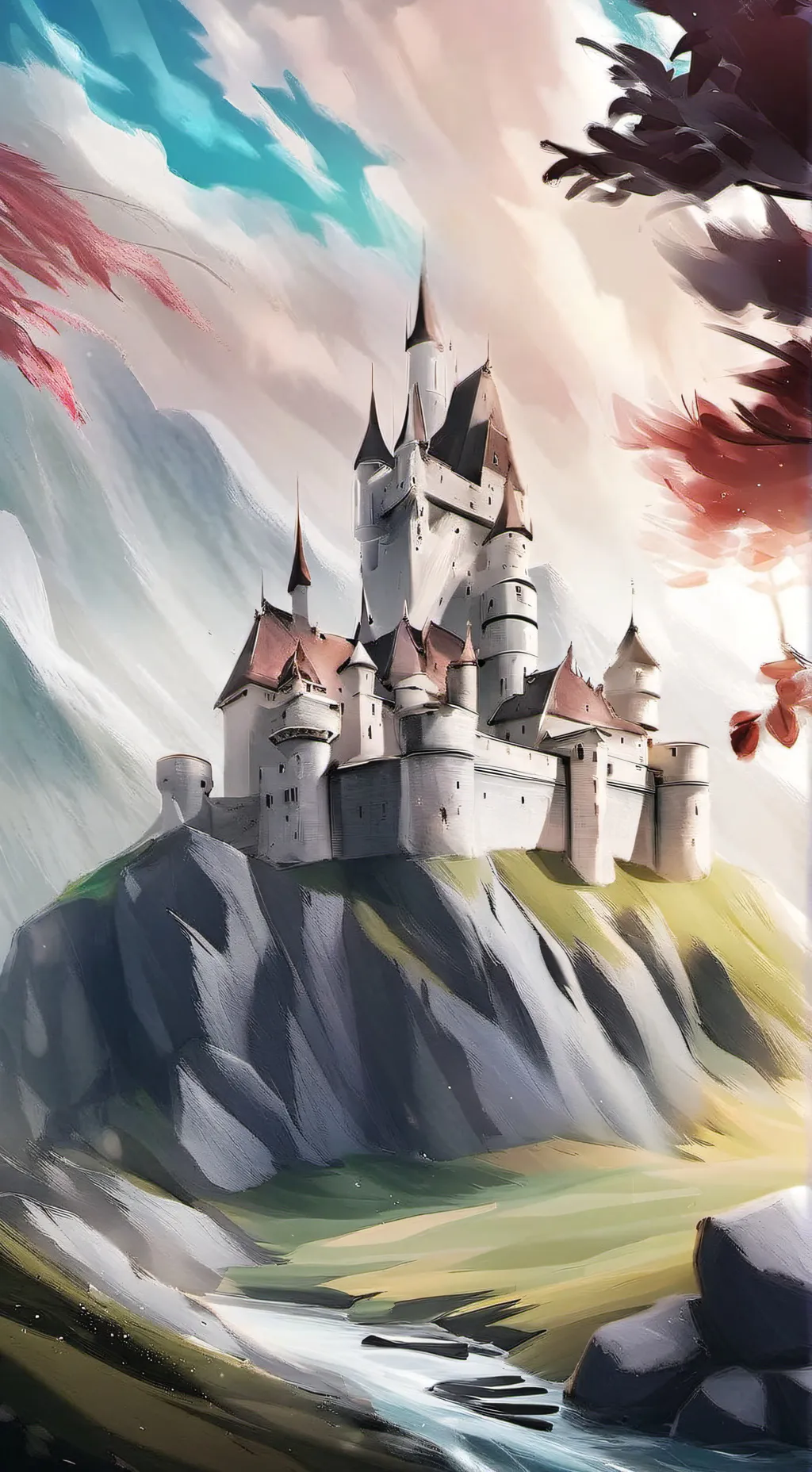 ai character: Bloom winx club background