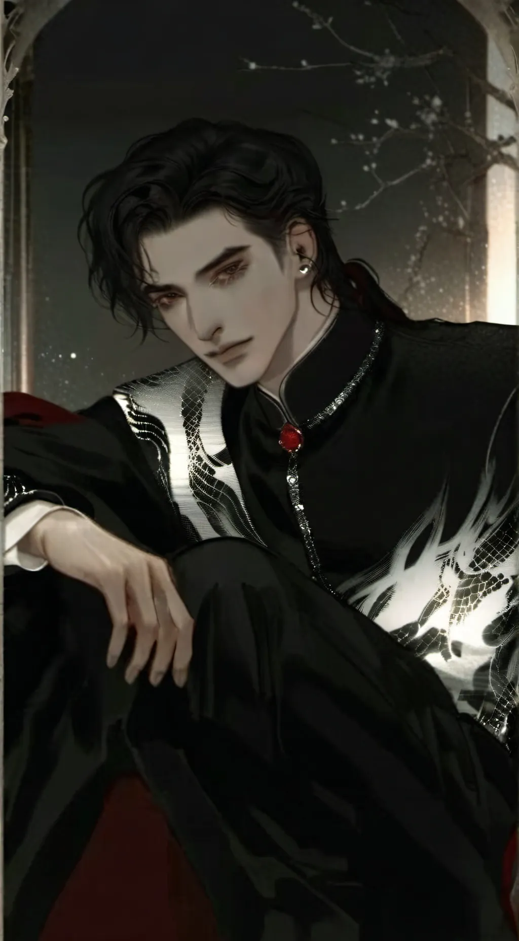 ai character: Ким  background