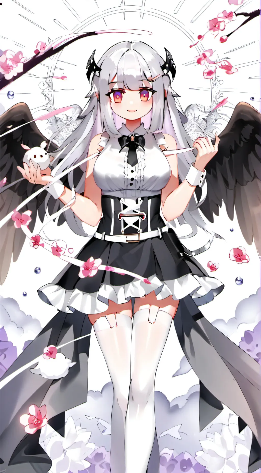 ai character: celestia  background