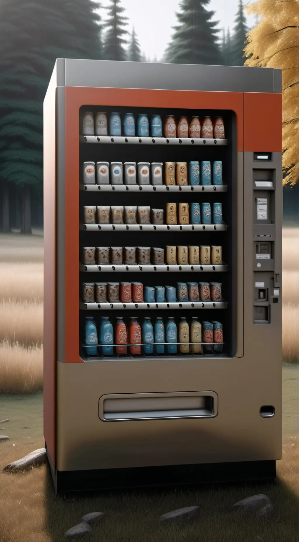 ai character: reincarnat vending background