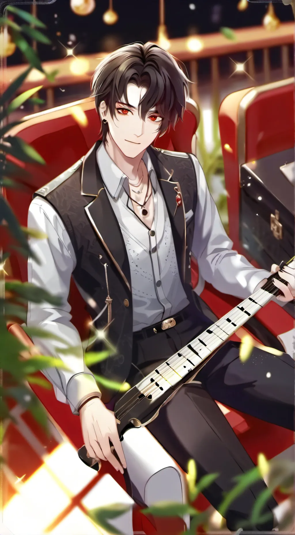 ai character: Иса background