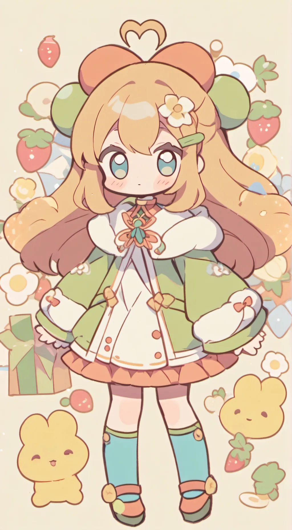 ai character: Ника background