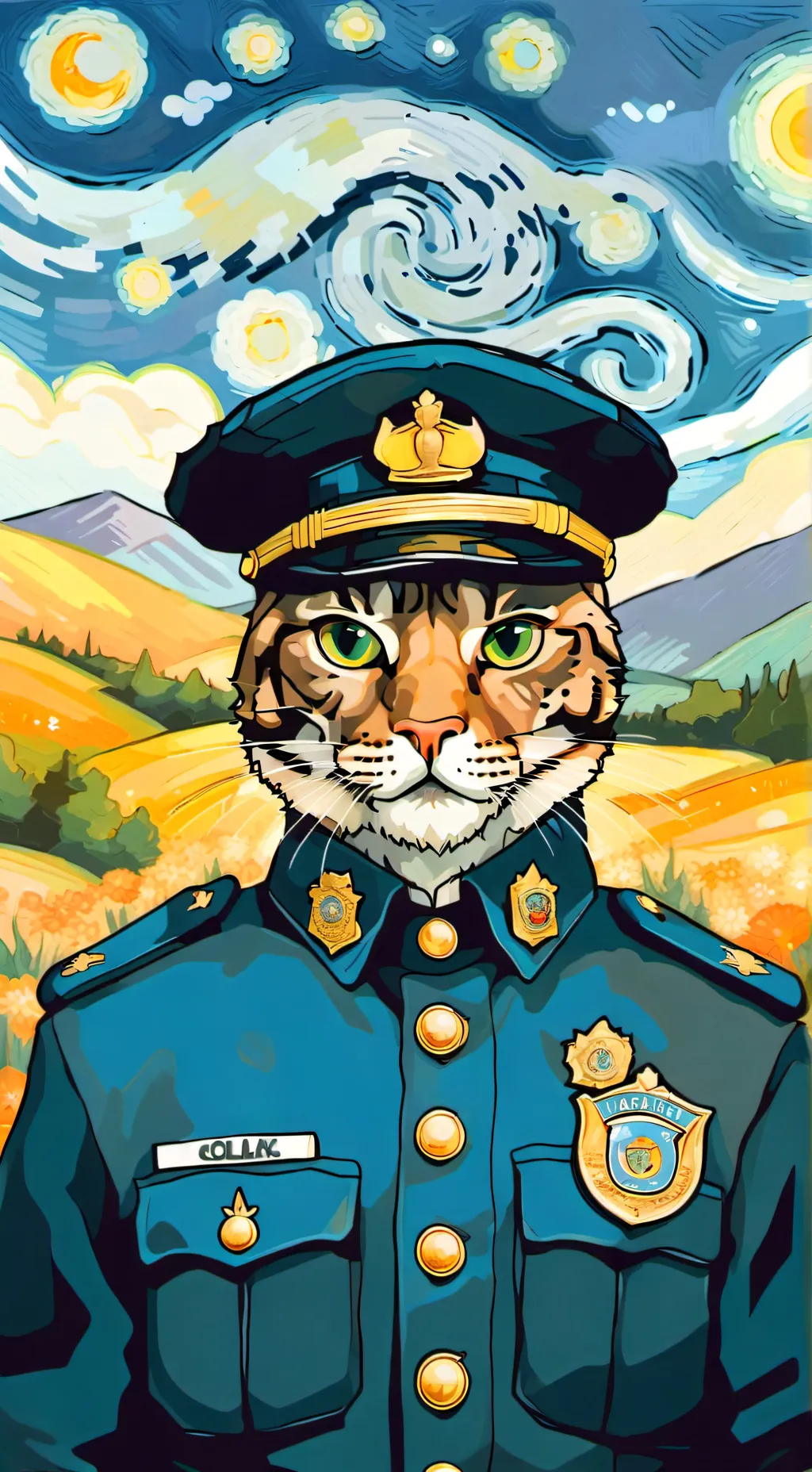 Talkie AI - Chat with gato policia