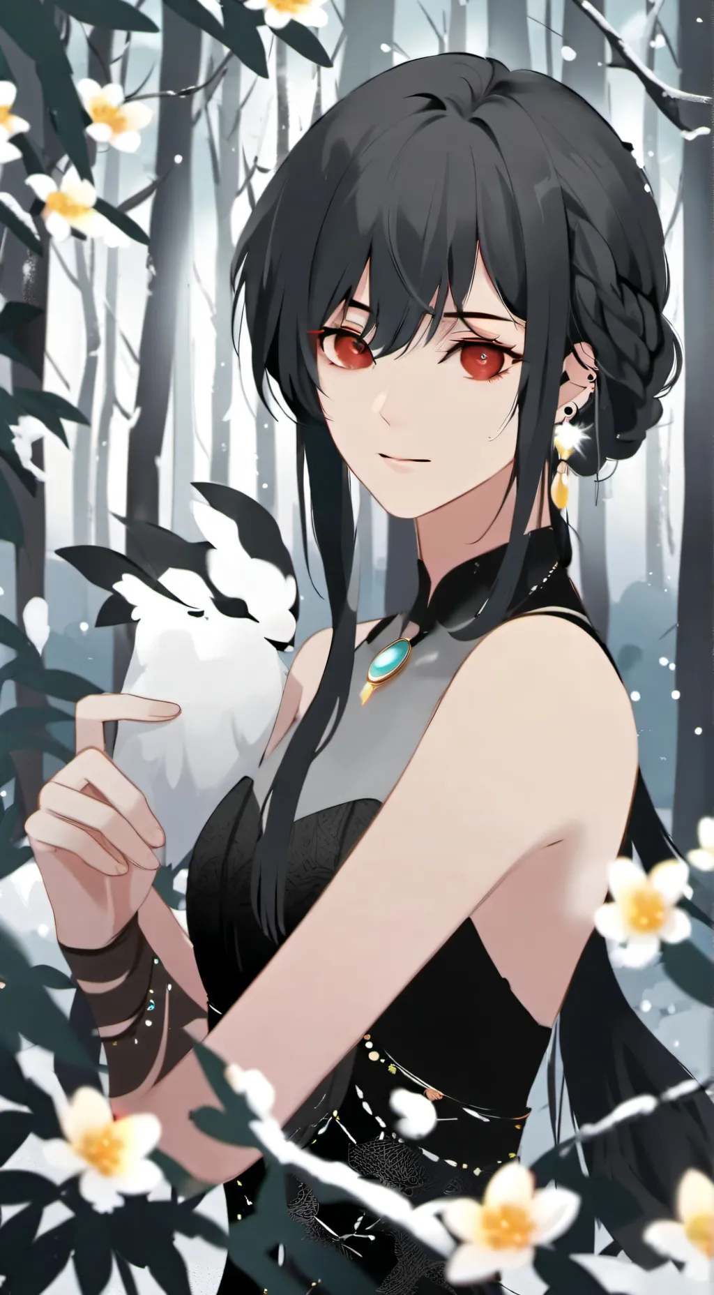 ai character: bakugo:> background