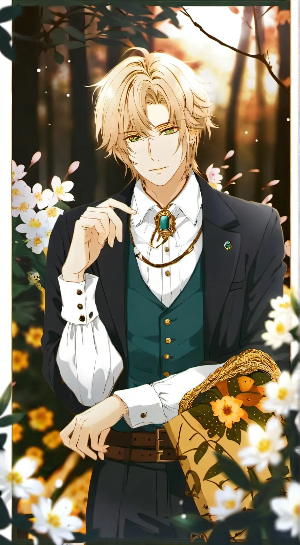 ai character: денис background