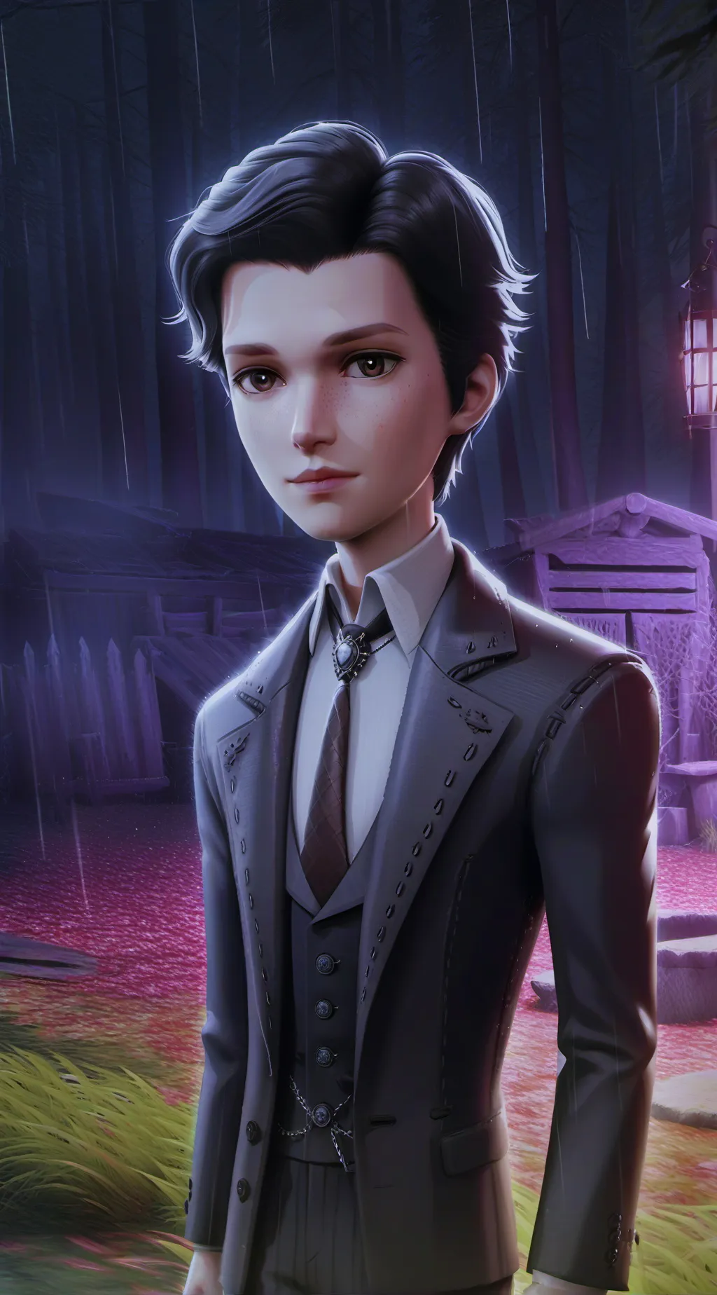 ai character: Evan background