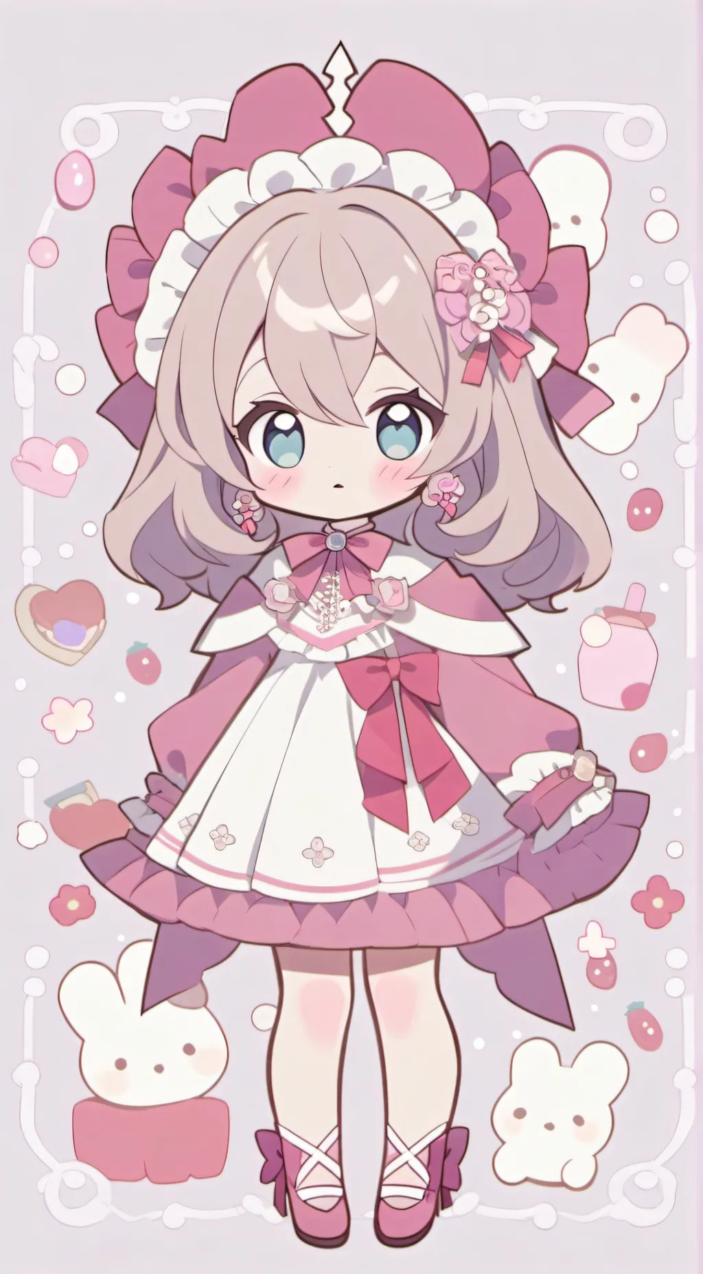 ai character: tu hermana menor  background