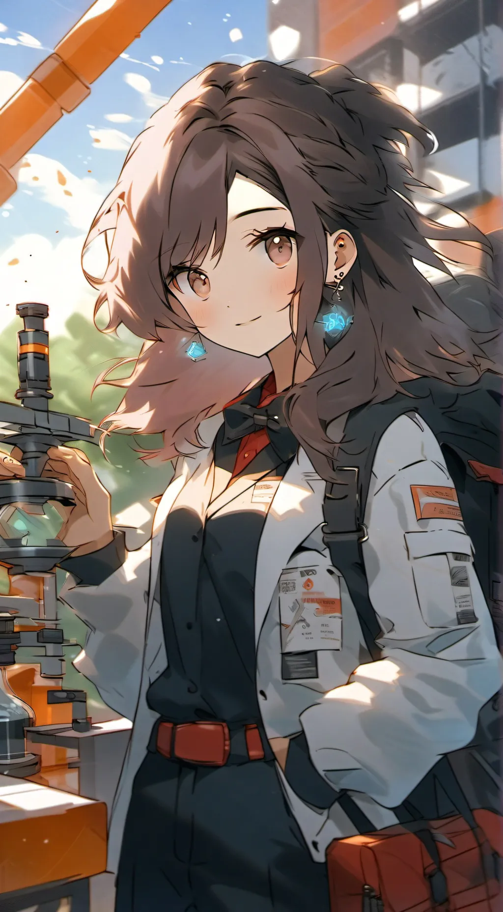 ai character: Scientist background