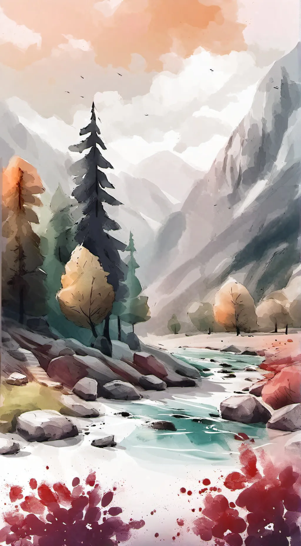 ai character: Rusame♥️ background