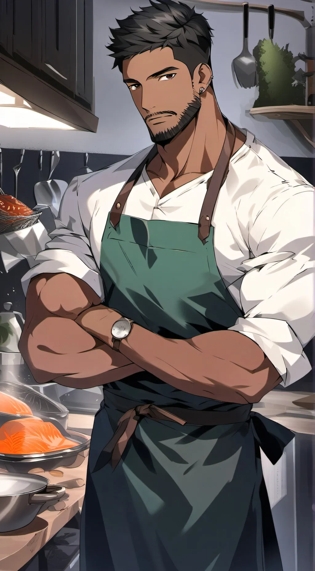 ai character: Stanley background