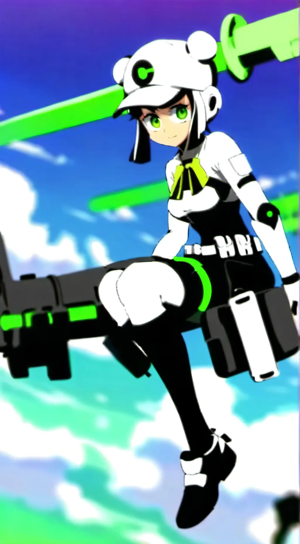 ai character: vee background