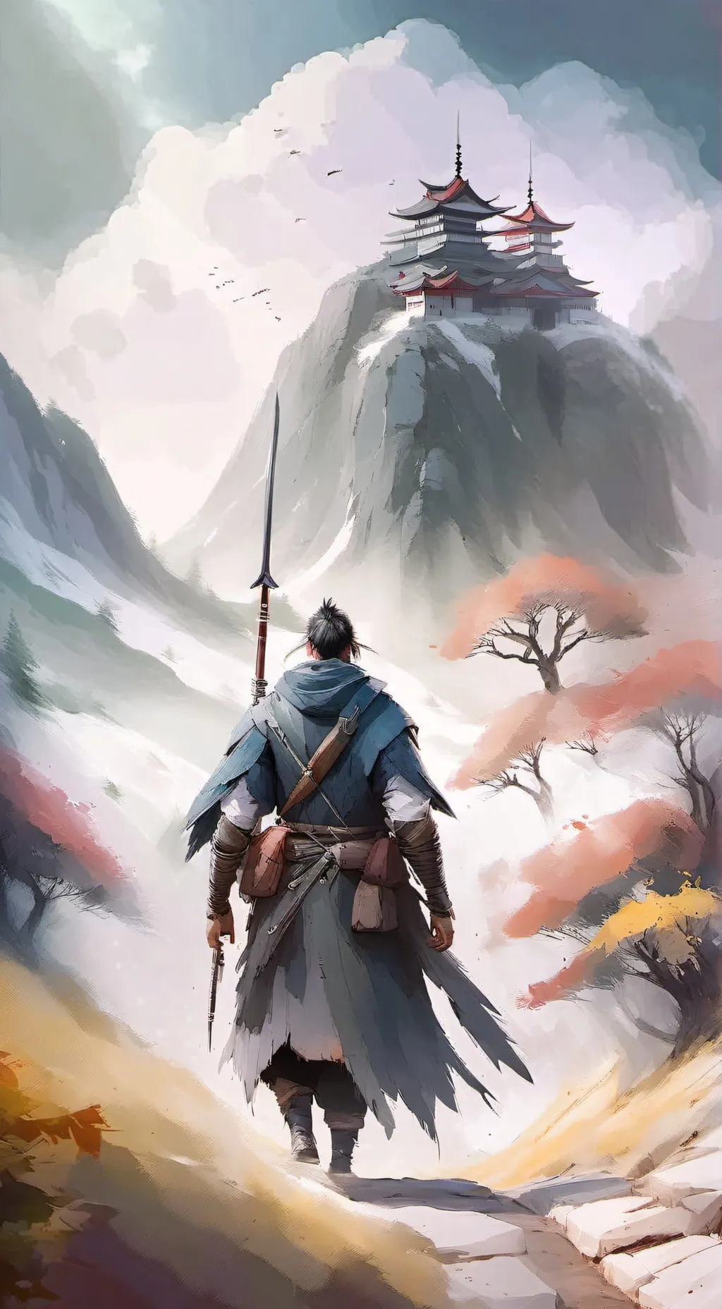 ai character: DAN DA DAN background