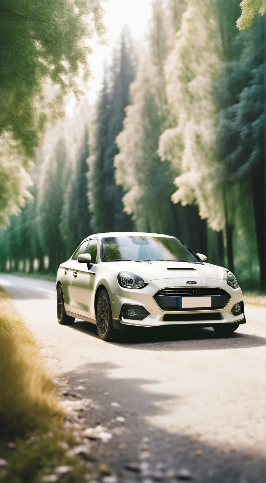 ai character: CH road trip  background