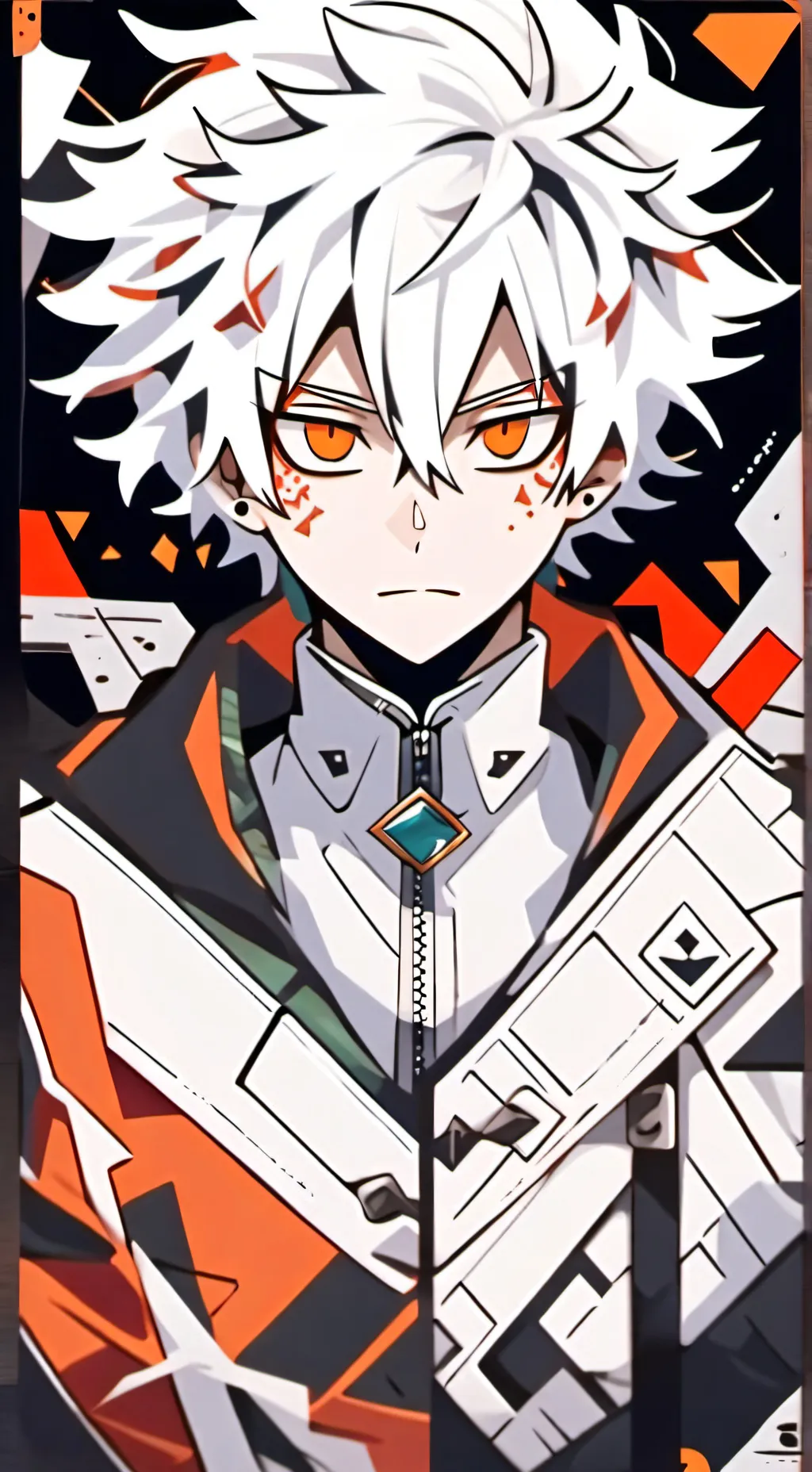 ai character: Zane  background