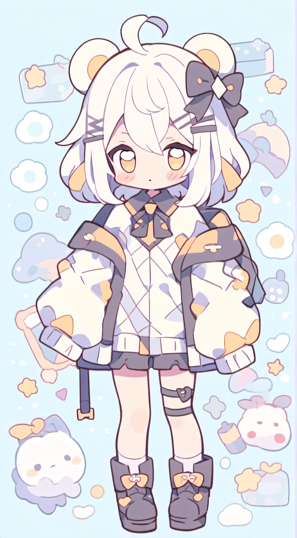 ai character: kc♥️zane background