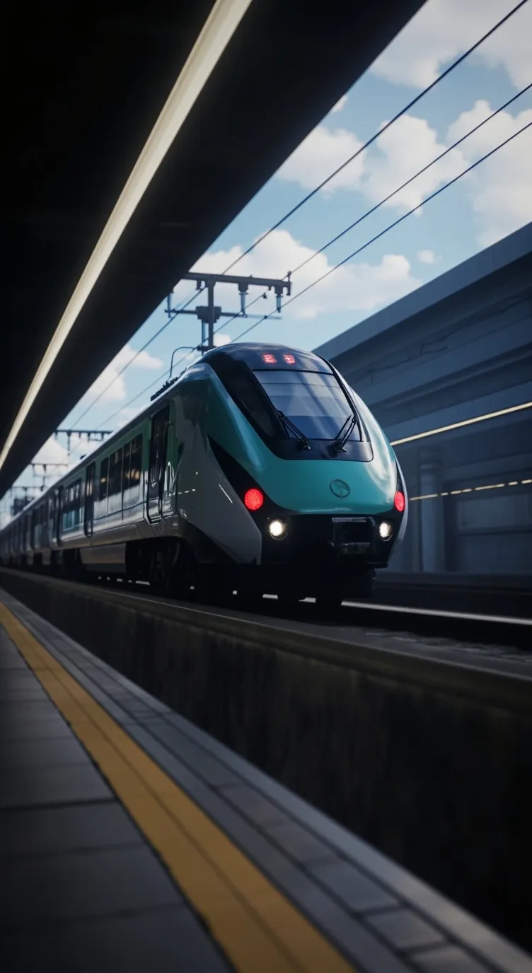 ai character: TRAIN-WRECKED background