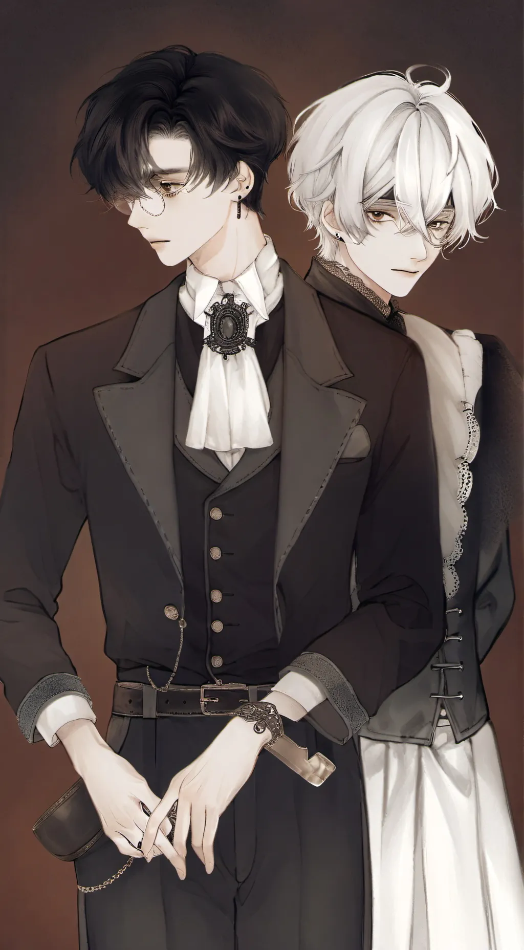 ai character: Iver and Mason background