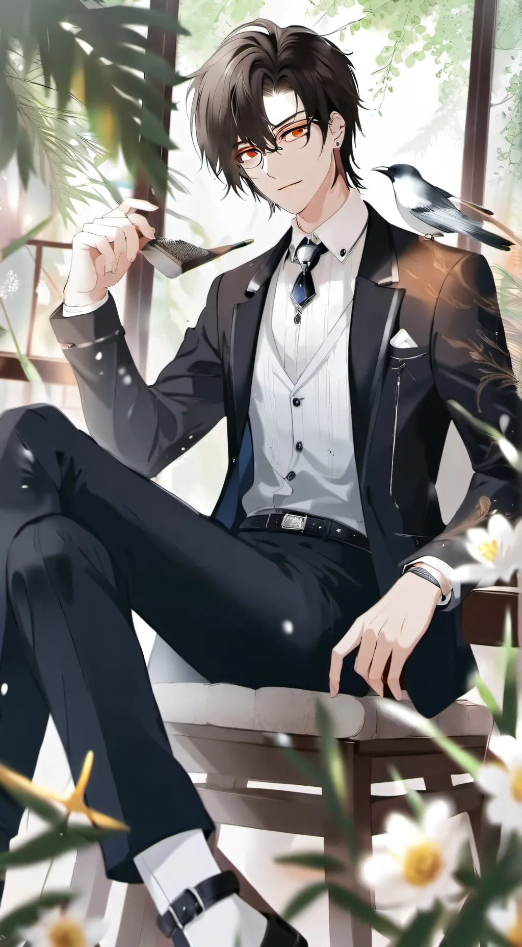 ai character: Arata background