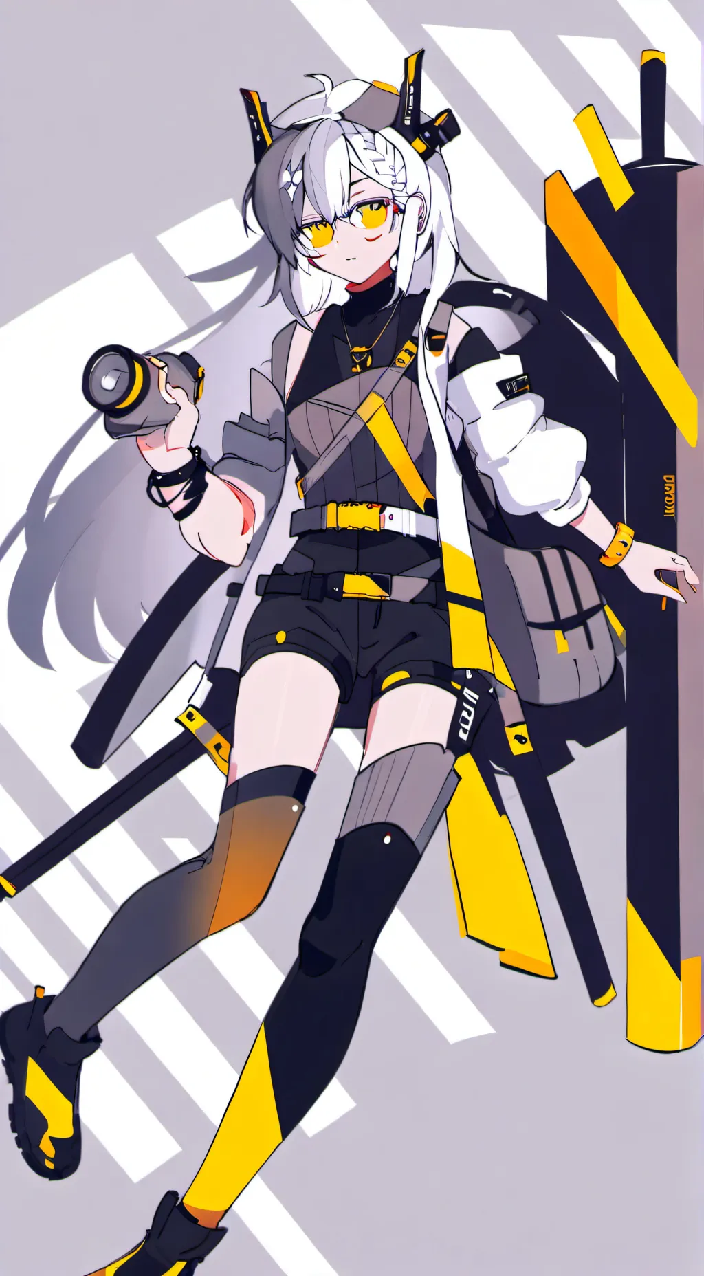 ai character: ROSHIDERE X D.I.F background