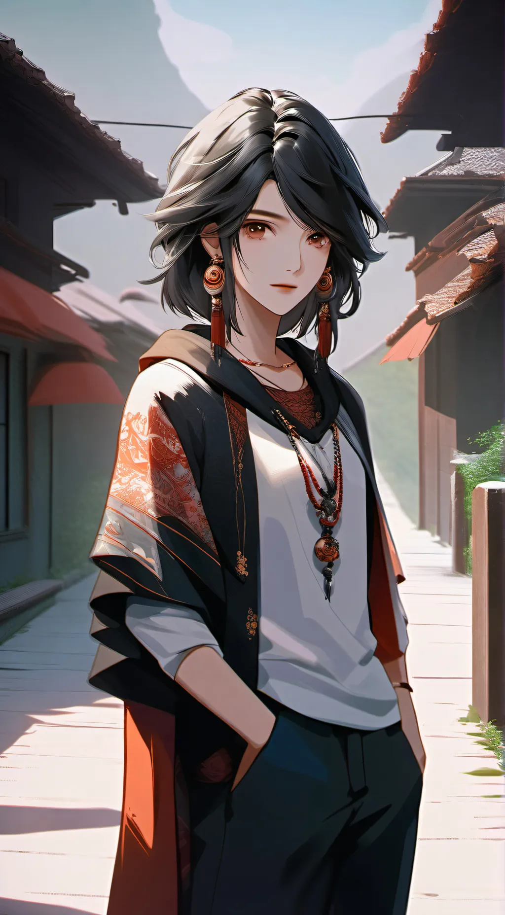 ai character: Rooh background