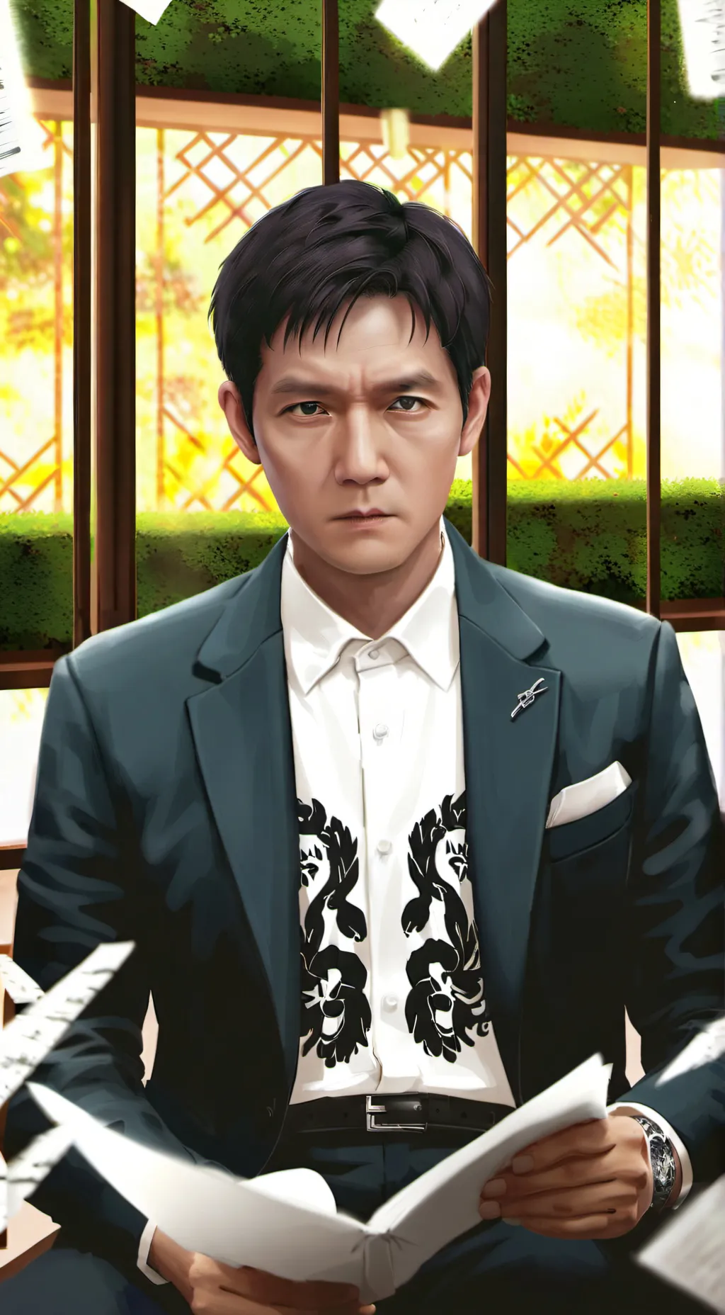 ai character: gi-hun background