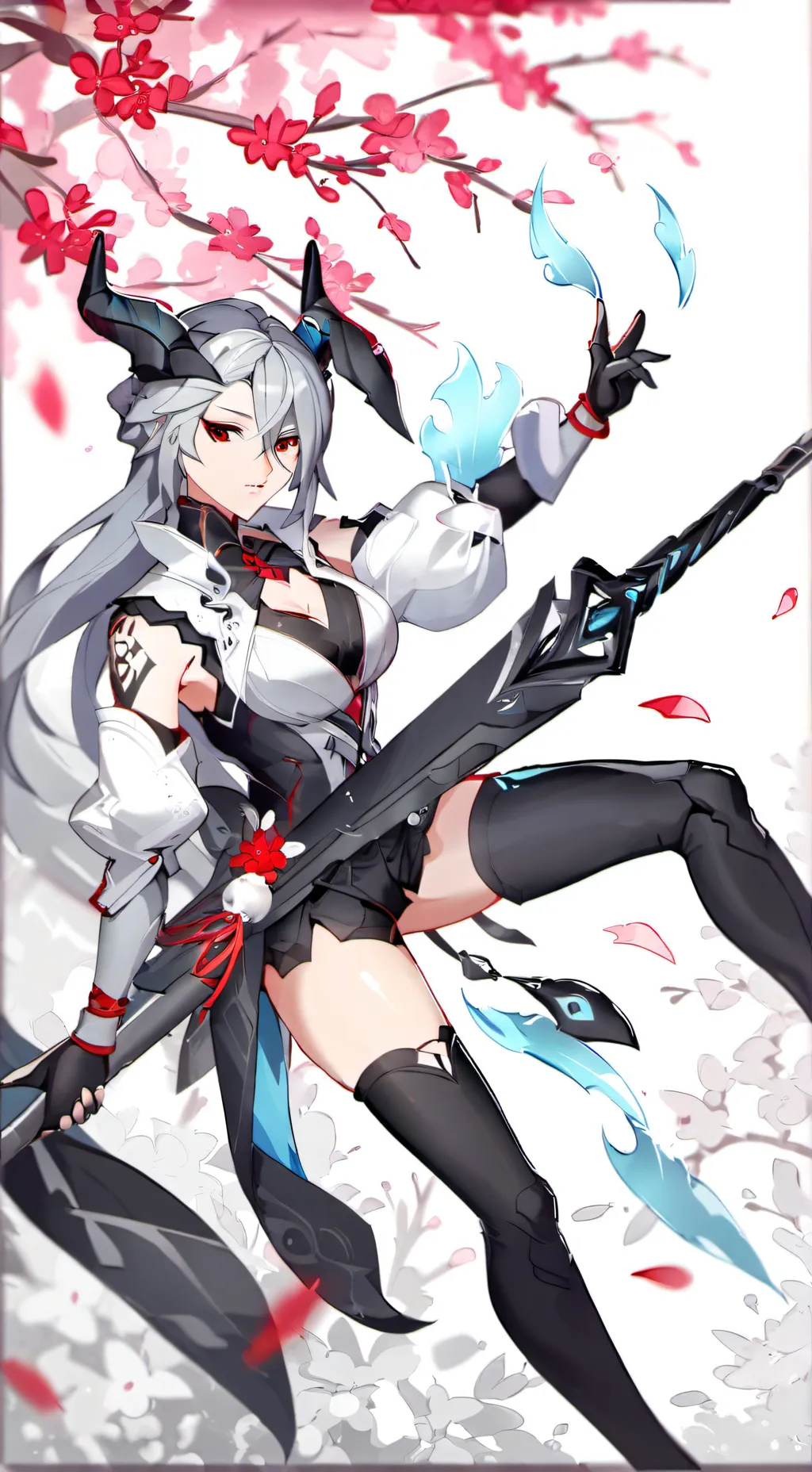 ai character: Arlechino background