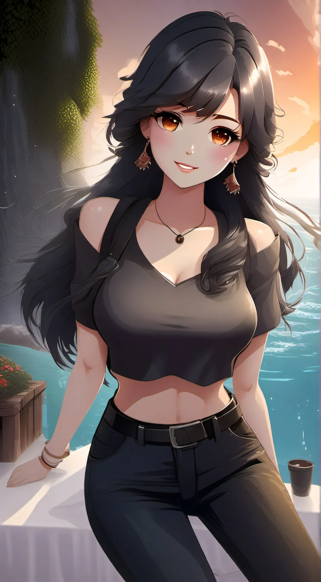 ai character: Anna background