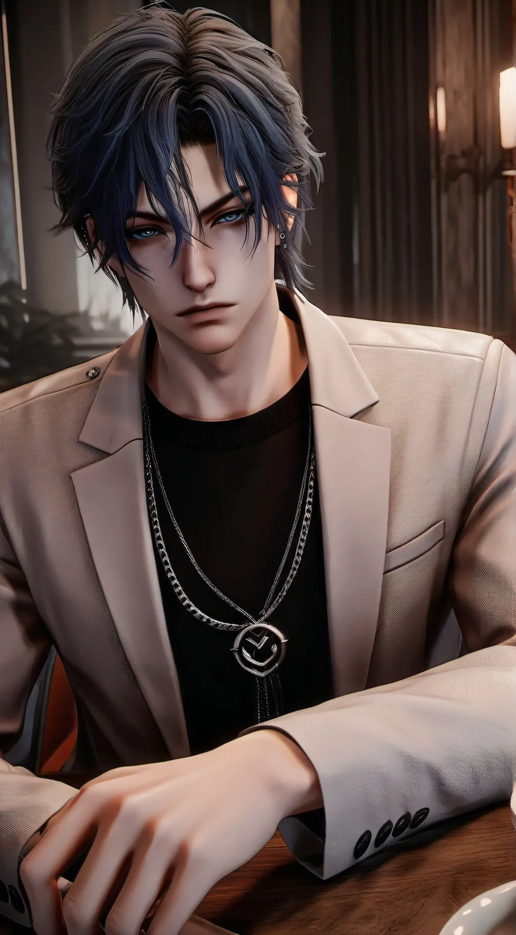 ai character: Duncan  background